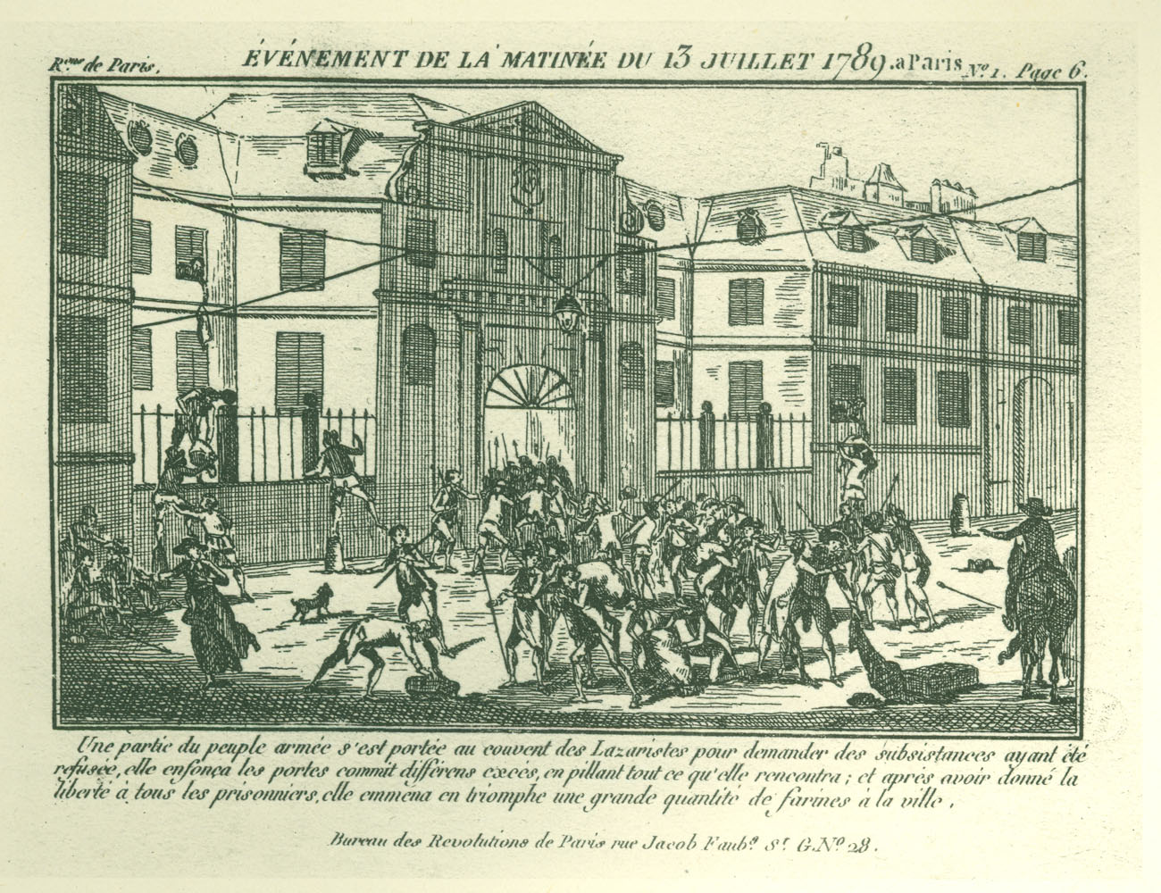 Pillage of Saint-Lazare